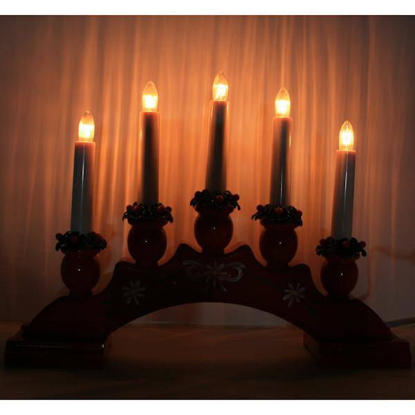 Star Trading 20085 Sanna Swedish Candelabra / Candlestick